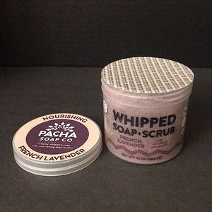 Pacha Soap Co., Whipped Soap & Scrub